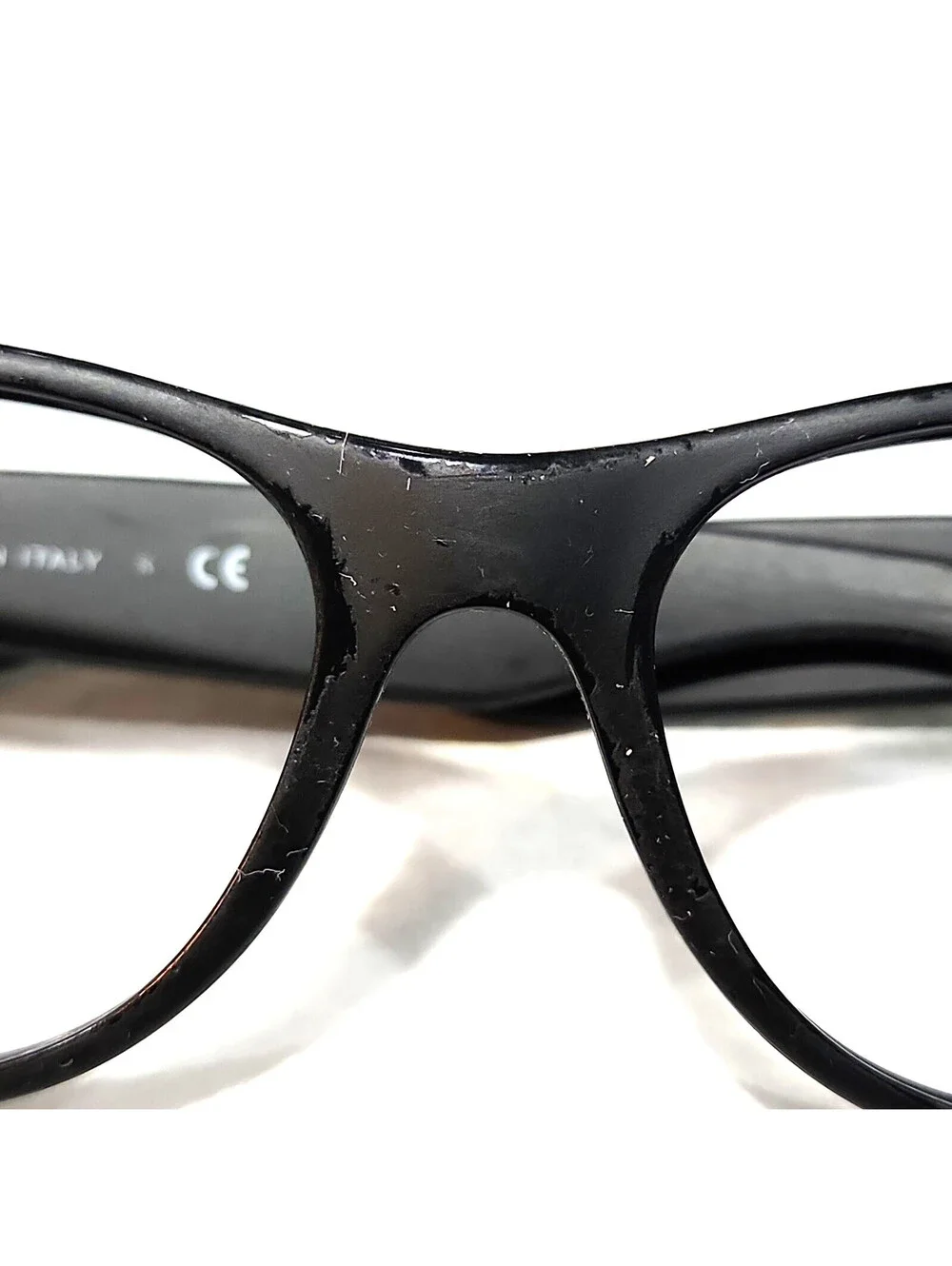 Ray Ban RB2132 622 No Lenses Large Black New Wayfarer Sunglasses Frame 55-18